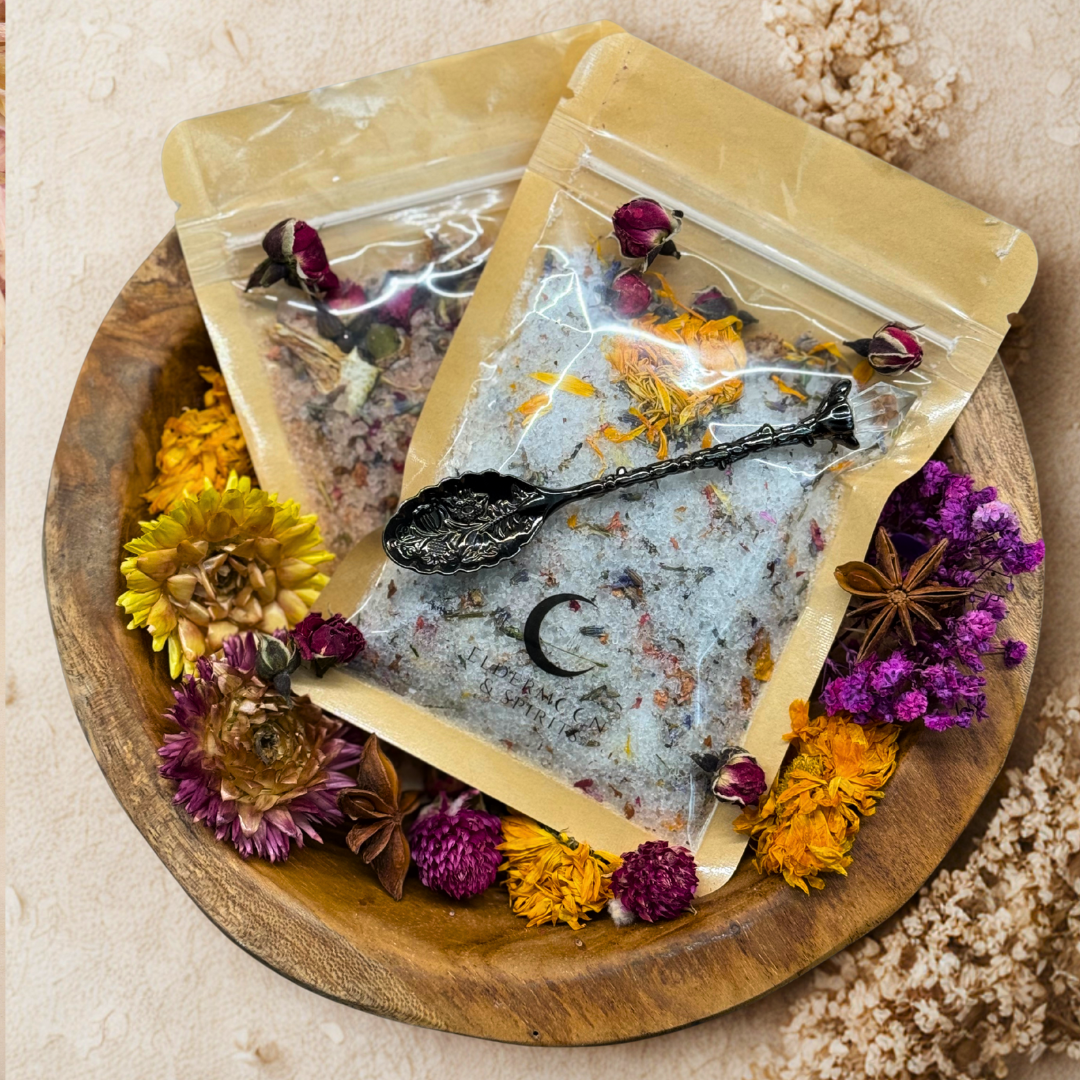 Lunar Bloom Ritual Salt - Rituál při úplňku