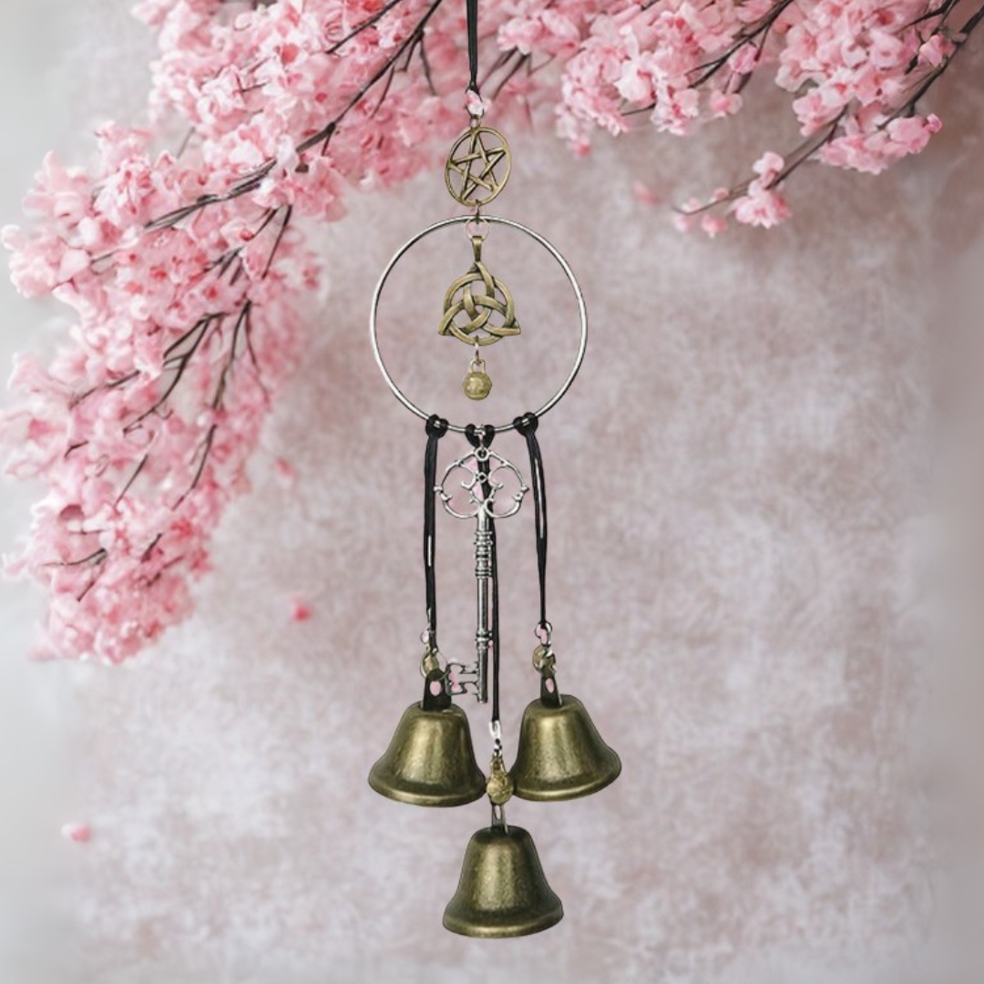 Wicca zvonkohra – Pentagram, Triquetra a Klíč