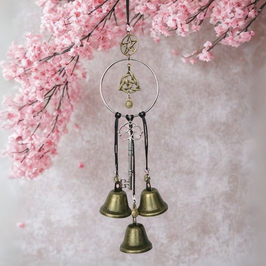 Wicca zvonkohra – Pentagram, Triquetra a Klíč